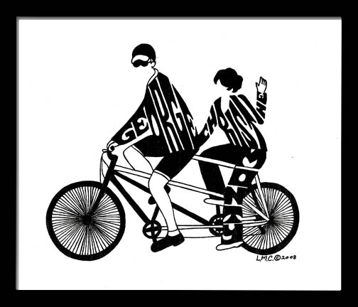 bicycle couple
