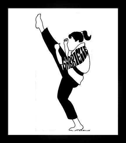 karate girl
